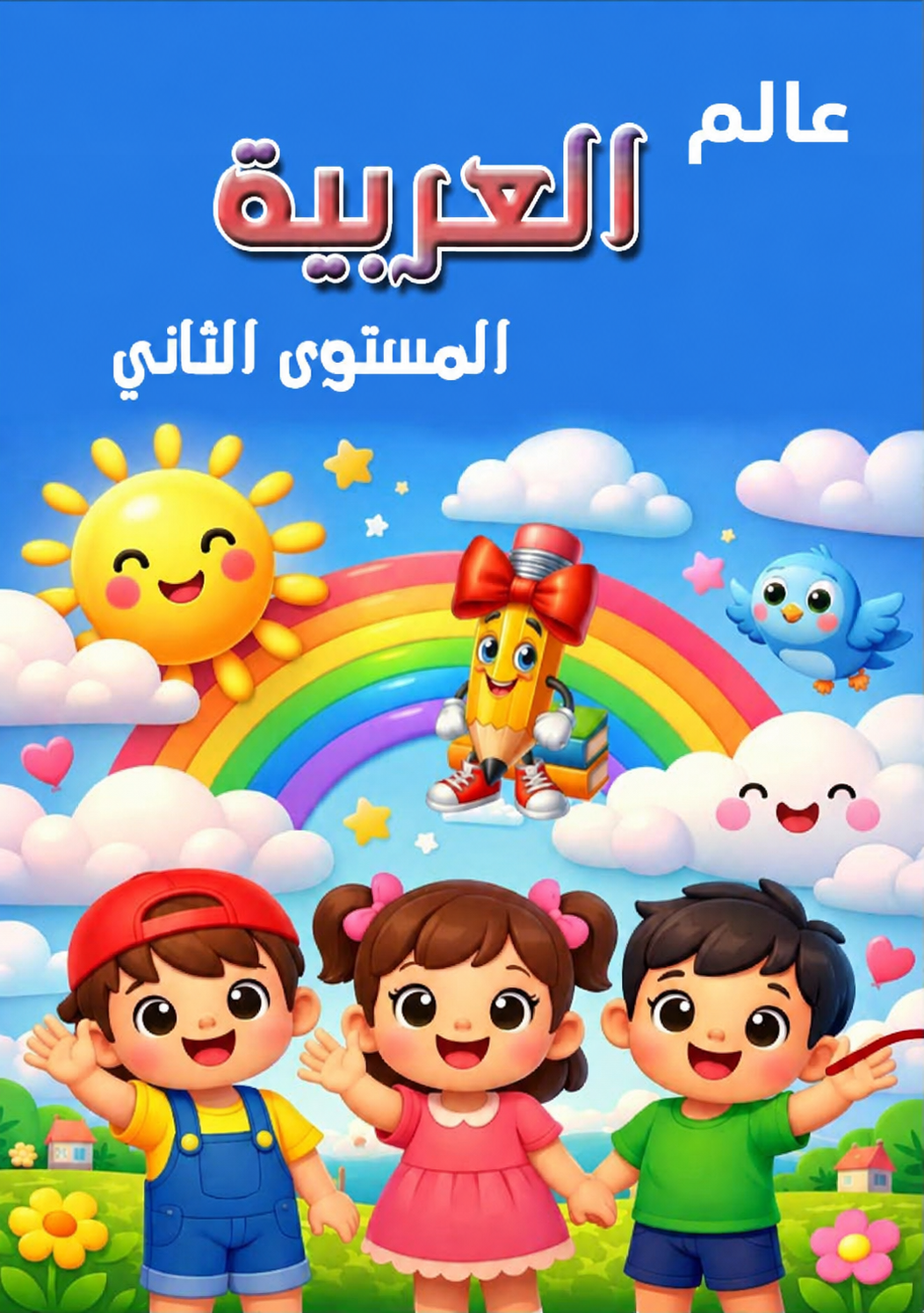 غلاف عالم العربية المستوى الثاني